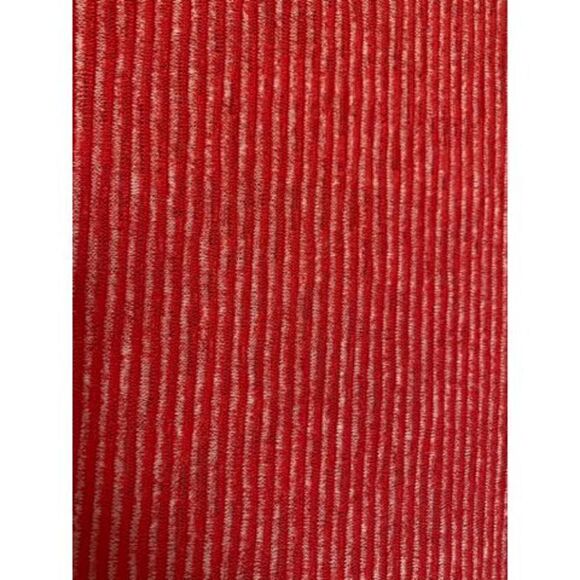 Soft Surroundings Dione Red Poppy Stripe Tee  Women S Knit Top Tunic - Picture 6 of 15